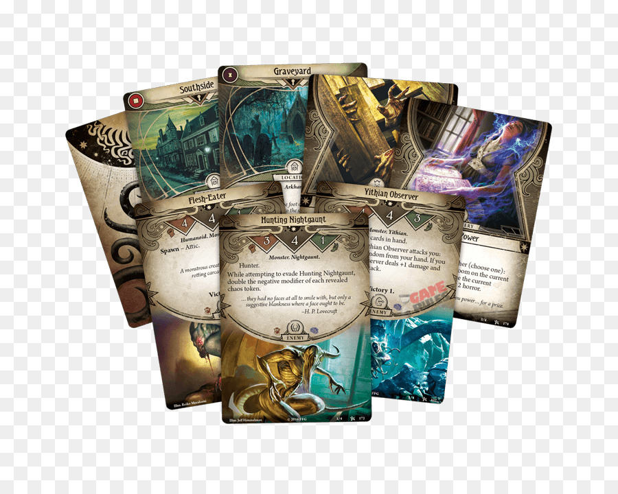 Arkham Horror Permainan Kartu，Arkham Horor PNG