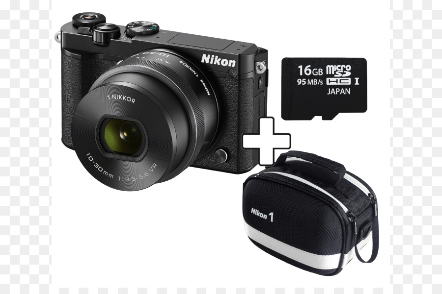 Nikon 1 J3，Mirrorless Interchangeablelens Kamera PNG