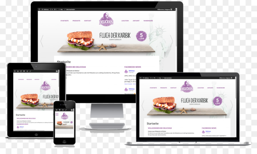 Pengembangan Web，Desain Web Responsif PNG