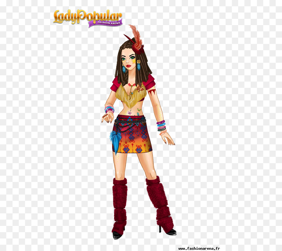 Wanita Populer，Dressup PNG