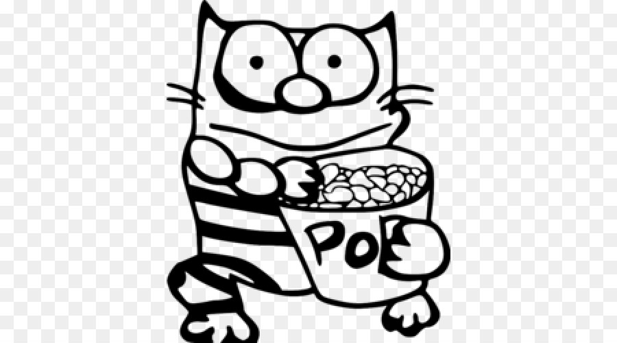 Kucing，Popcorn PNG