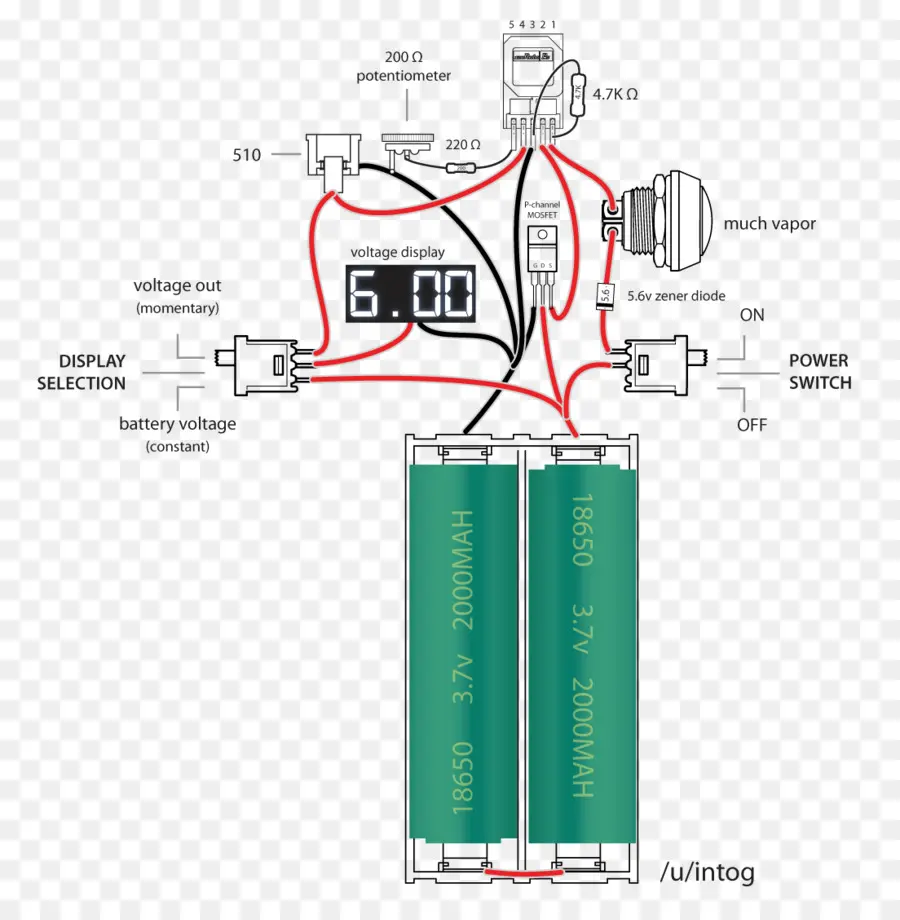 Diagram Sirkuit Baterai，Sirkuit PNG