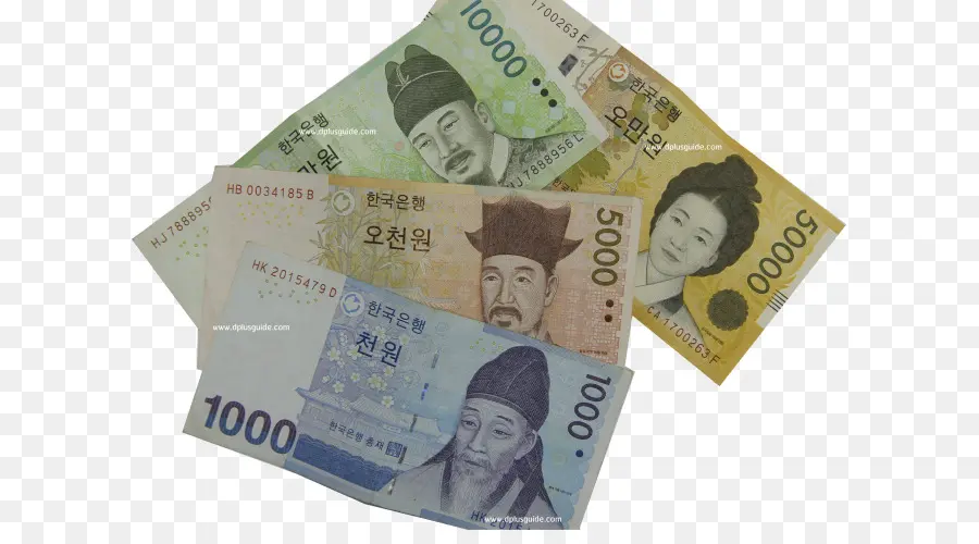 Mata Uang Korea，Uang Kertas PNG