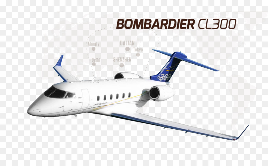 Jet Bisnis，Bombardier Challenger 300 PNG