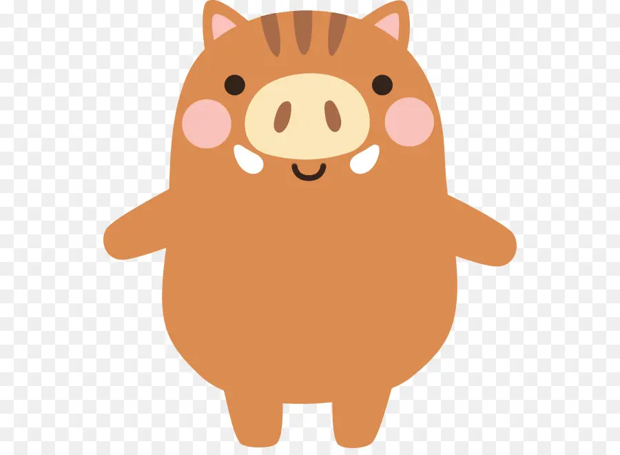 Babi Lucu，Kartun PNG