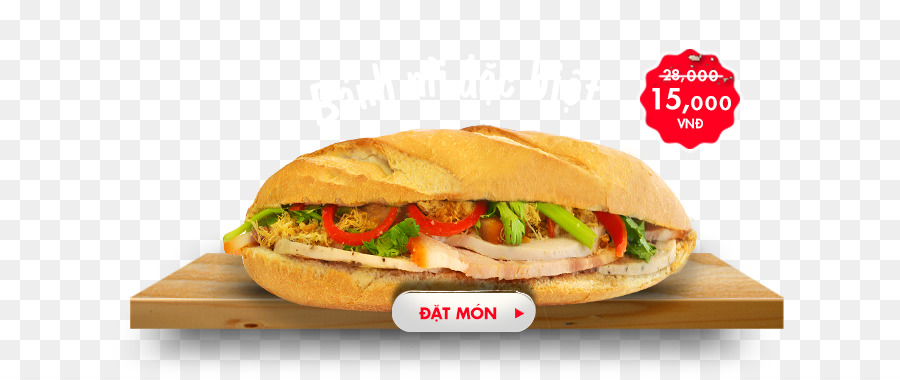 Sandwich Banh Mi，Vietnam PNG