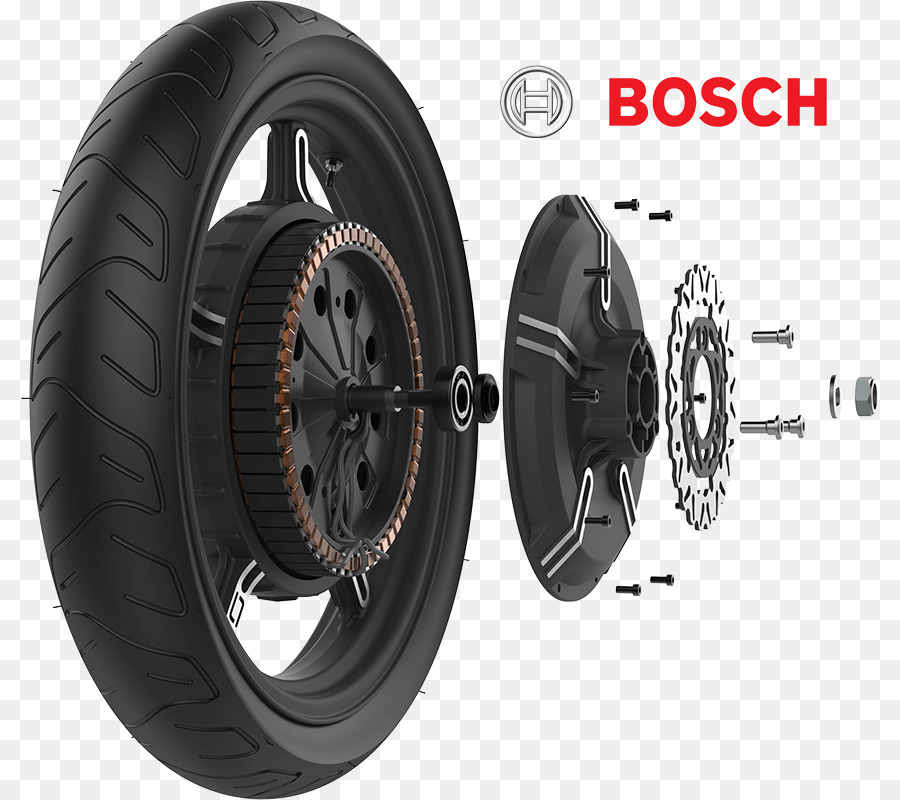 Roda Sepeda Motor Bosch，Sepeda Motor PNG