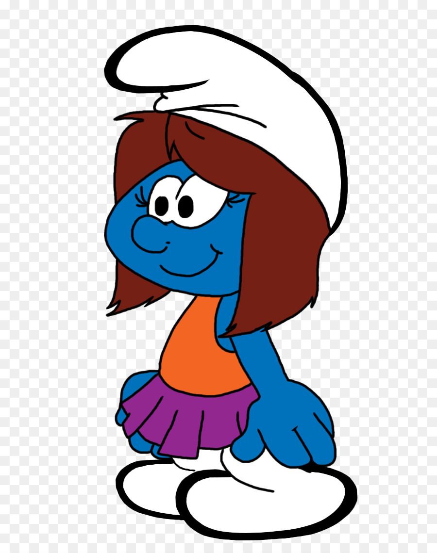 Kartun Smurfette，Smurf PNG