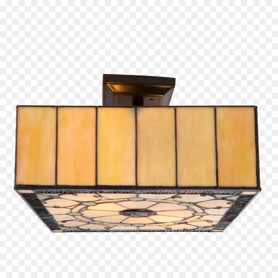 Plafonnière，Tiffany Lampu PNG