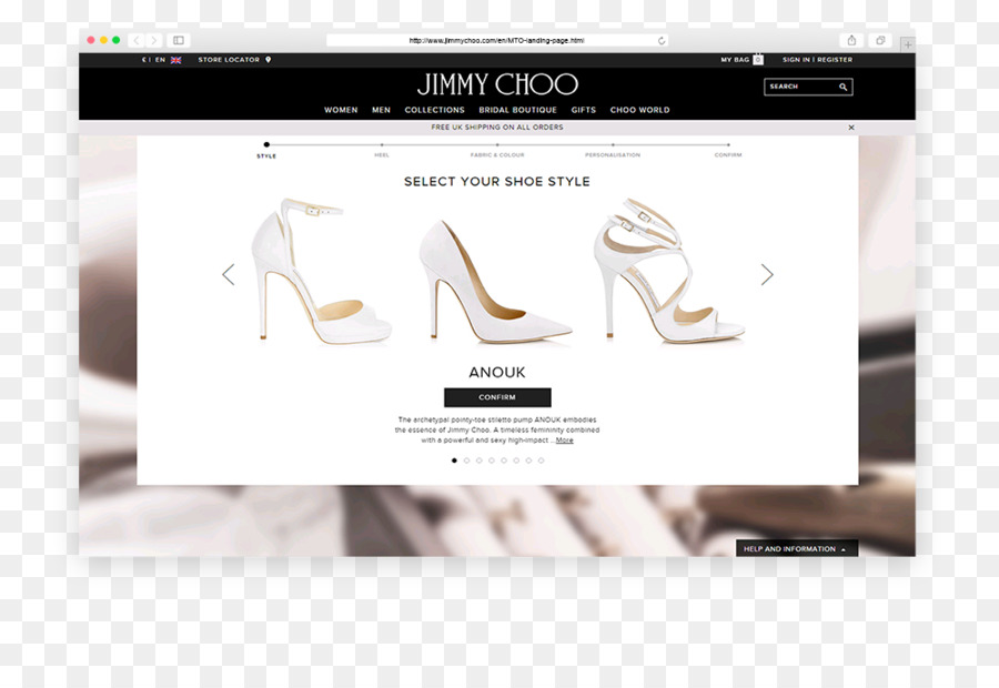 Jimmy Choo Plc，Sepatu PNG