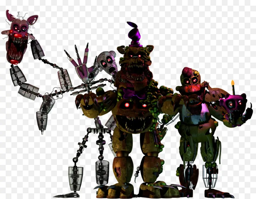 Karakter Animatronik，Robot PNG