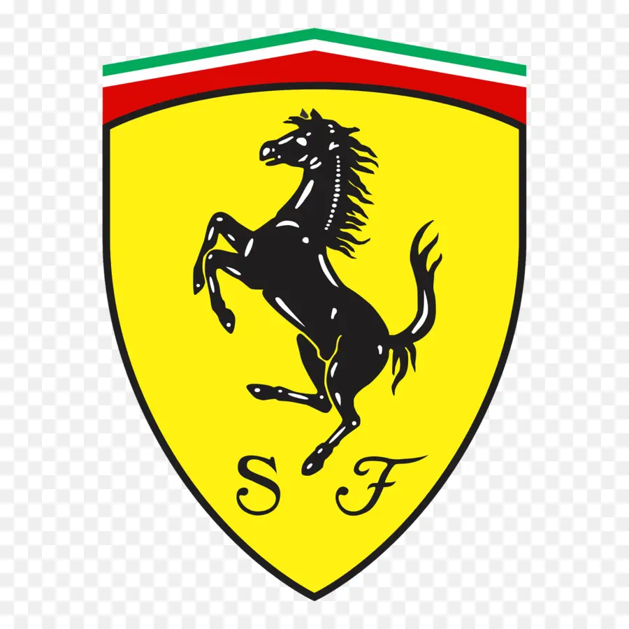 Logo Ferrari，Mobil PNG