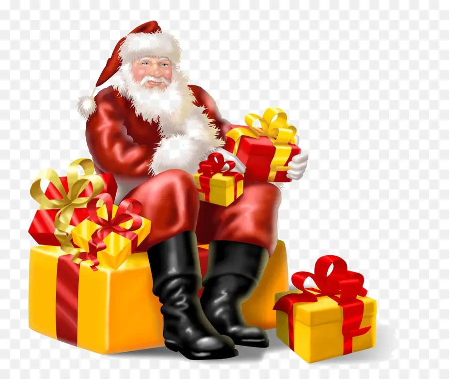 Santa Claus，Ayah Natal PNG