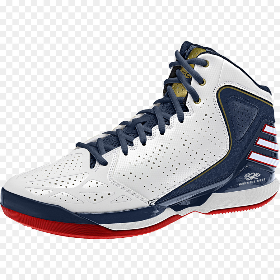 Sepatu Basket，Biru PNG