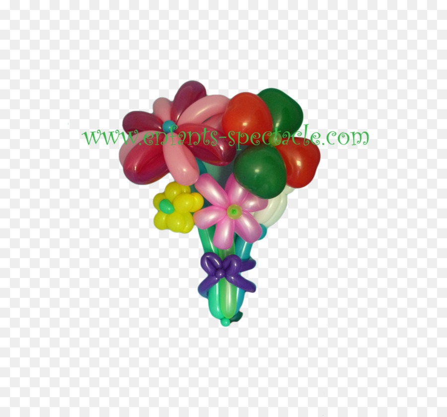 Bunga Balon，Berwarna Warni PNG