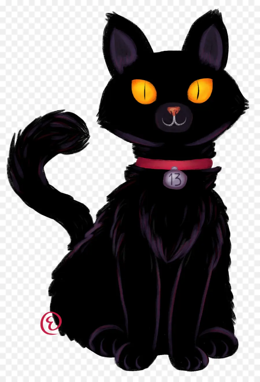 Kucing Hitam，Kartun PNG