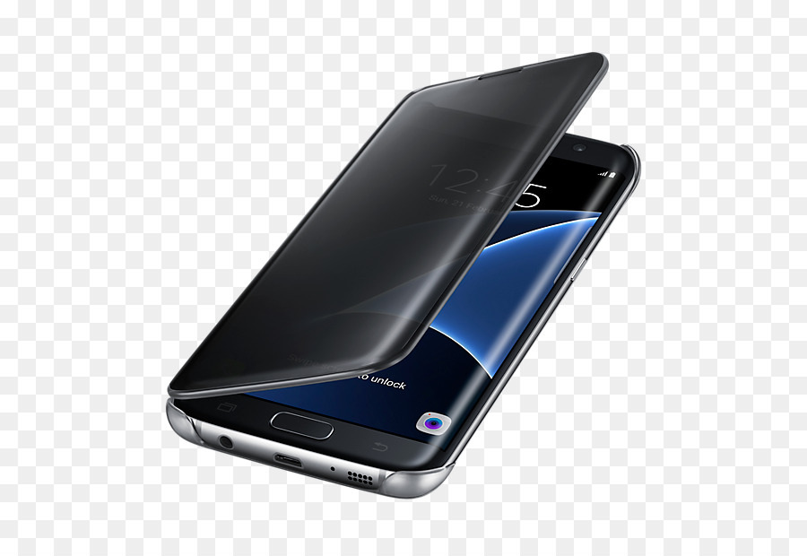 Samsung Galaxy S7 Edge，Desain Clamshell PNG