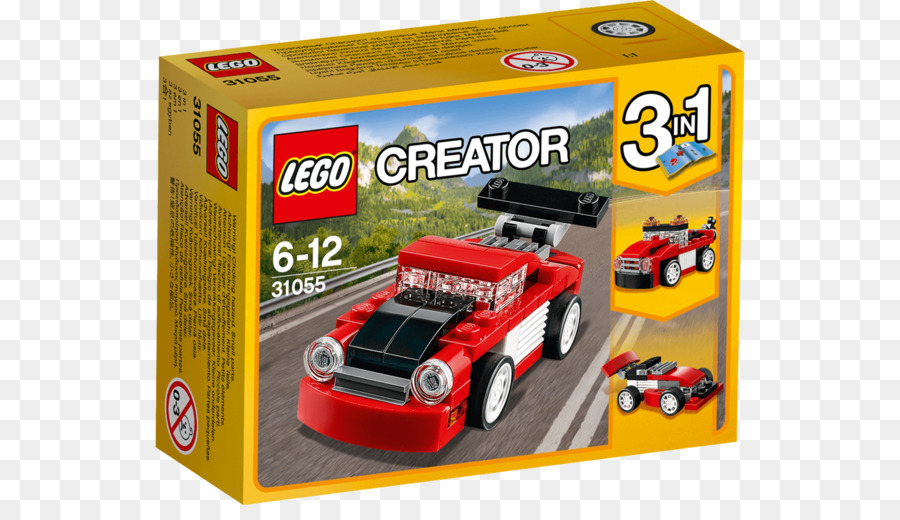 Lego 31055 Pencipta Red Racer，Lego PNG