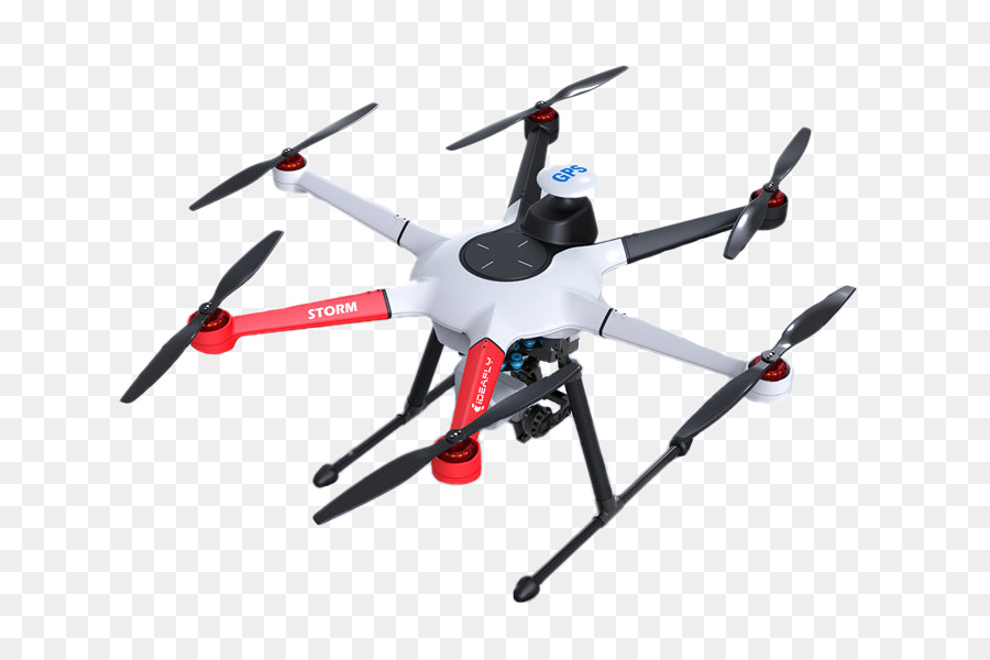 Drone Dji Putih，Quadcopter PNG