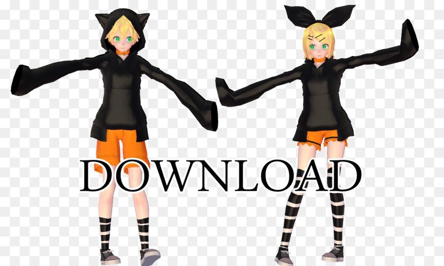 Kagamine Rinlen，Hatsune Miku PNG