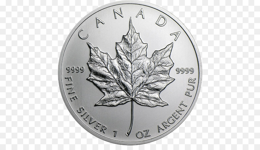 Kanada，Canadian Maple Leaf Silver PNG