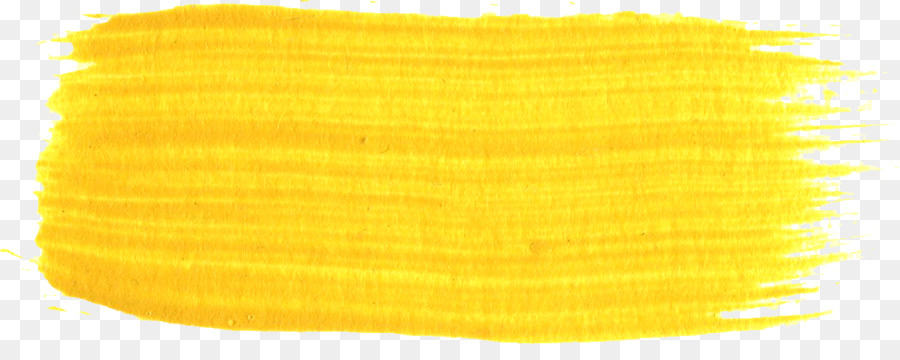 Kuning, Kuas, Cat gambar png