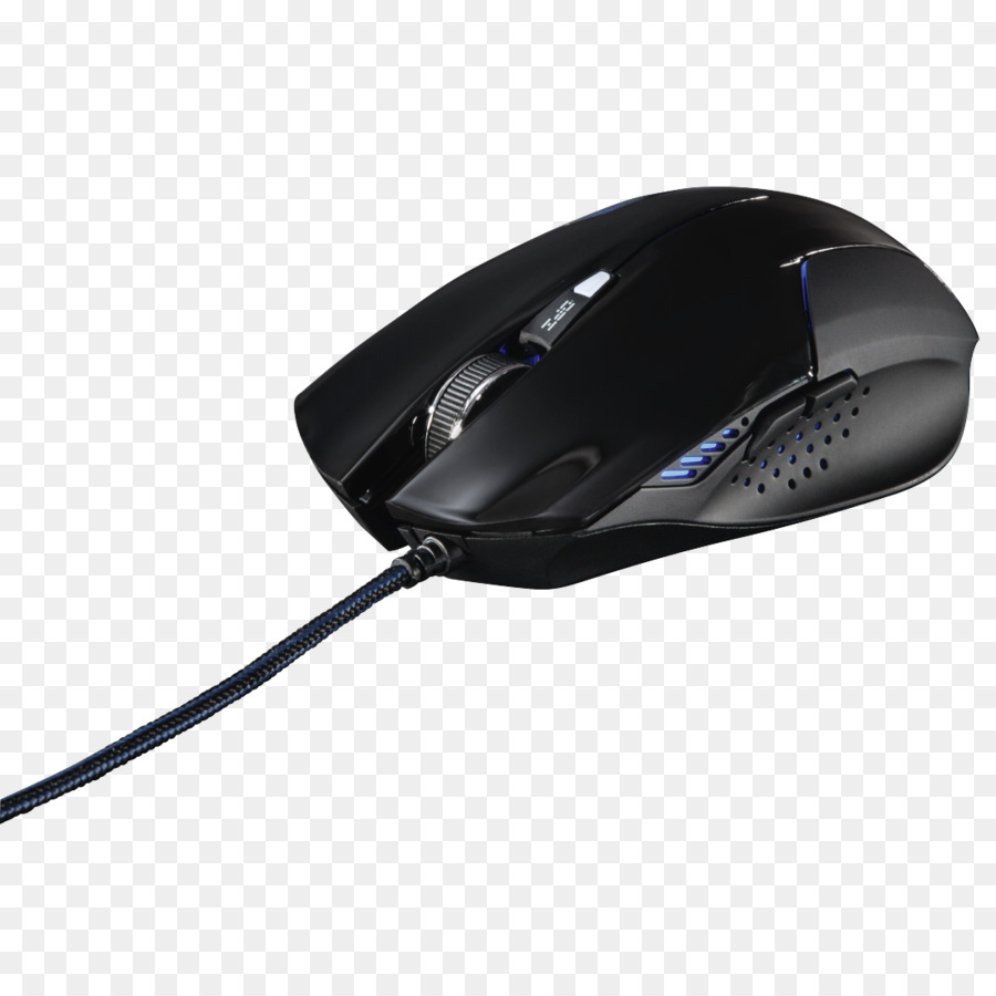 Mouse Berkabel Hitam，Komputer PNG