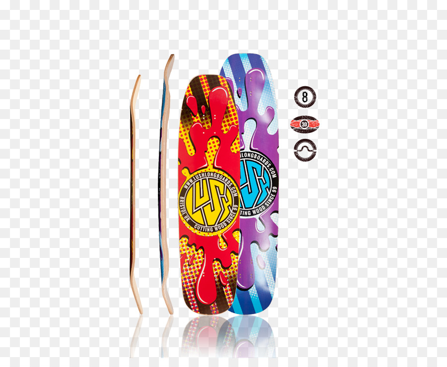 Longboard，Skateboard PNG