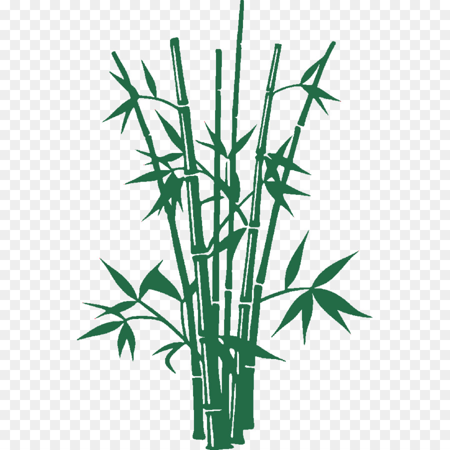 Bambu Siluet Royaltyfree Gambar Png