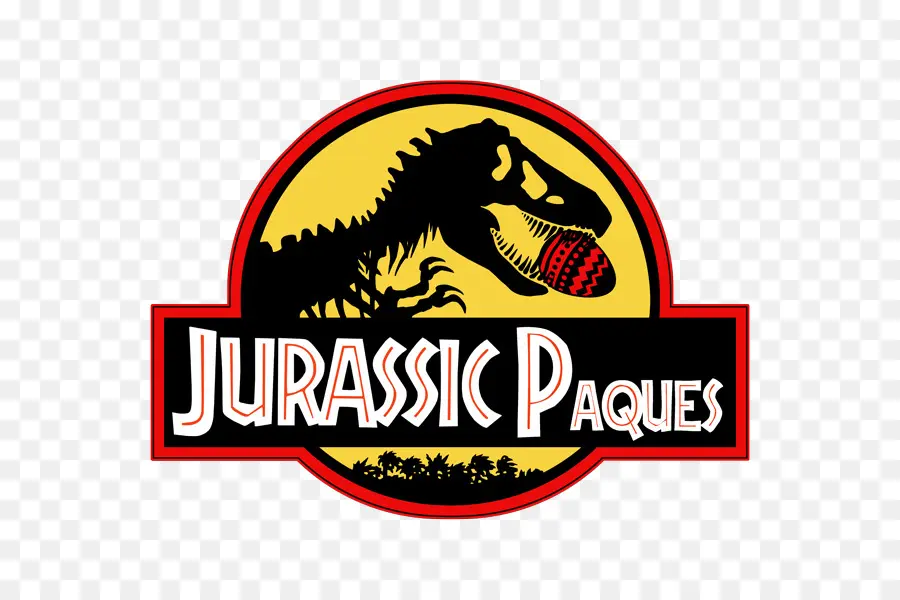 Logo Jurassic Paques，Dinosaurus PNG