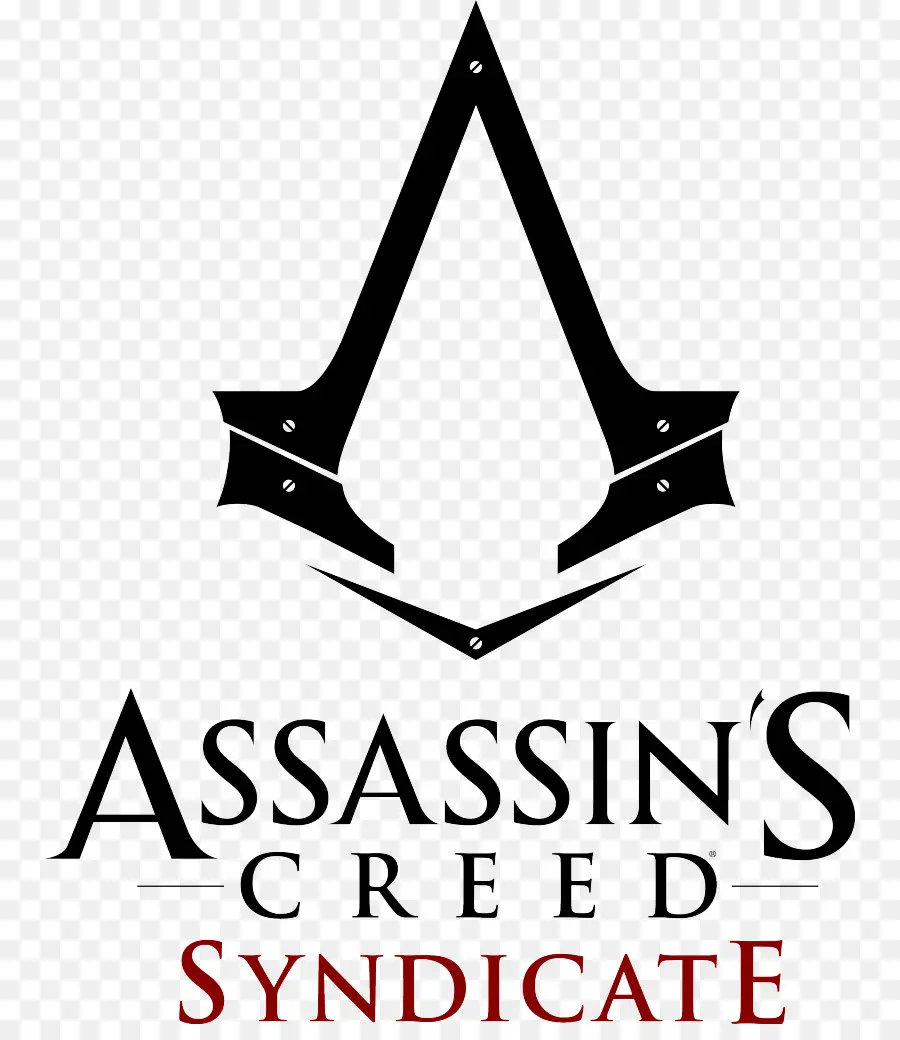 Logo Assassin's Creed，Permainan PNG