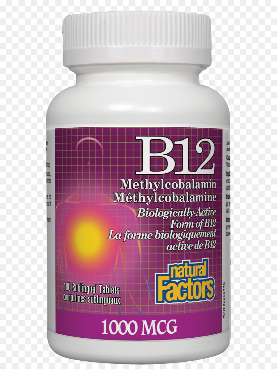 Suplemen Makanan, Vitamin B12, Methylcobalamin gambar png