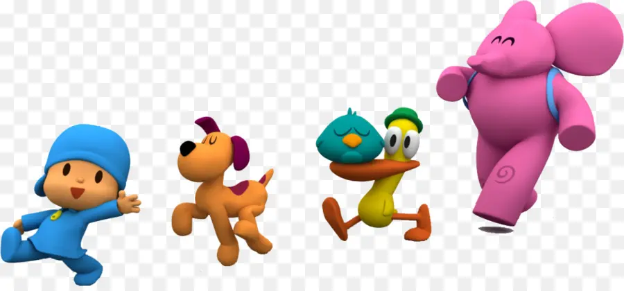 Karakter Pocoyo，Animasi PNG