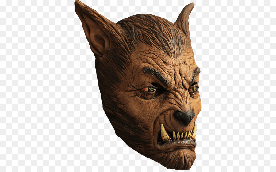 Serigala Abu Abu，Werewolf Masker PNG