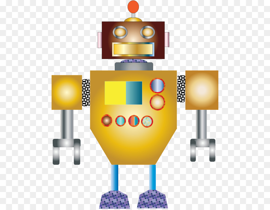 Robot Biru，Robot PNG