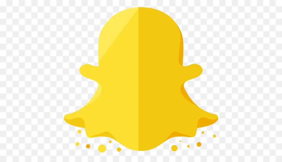 Ikon Snapchat Kuning，Snapchat PNG