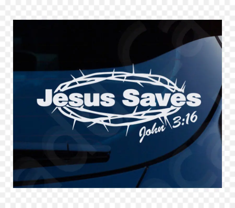 Stiker Yesus Menyelamatkan，Agama PNG