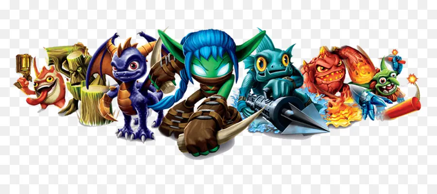 Karakter Skylander，Permainan PNG