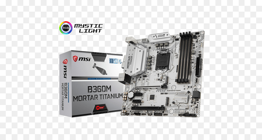 Intel，Msi B360m Mottar Motherboard PNG