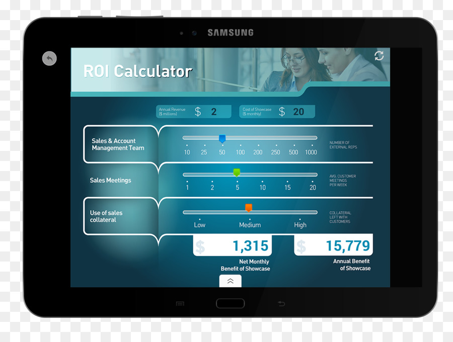 Komputer Tablet，Desain Web Responsif PNG