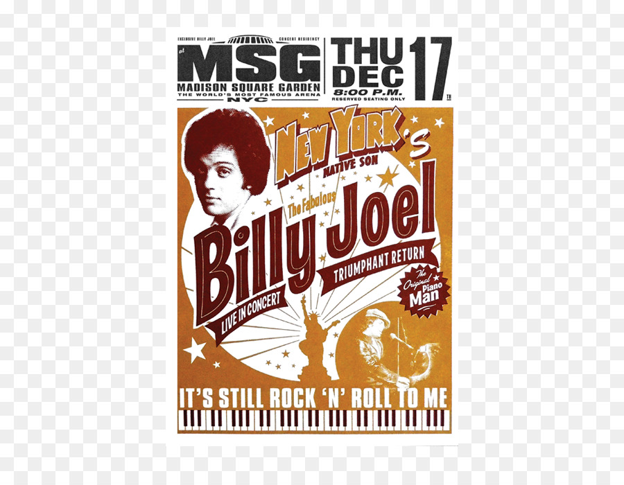 Billy Joel，Poster PNG