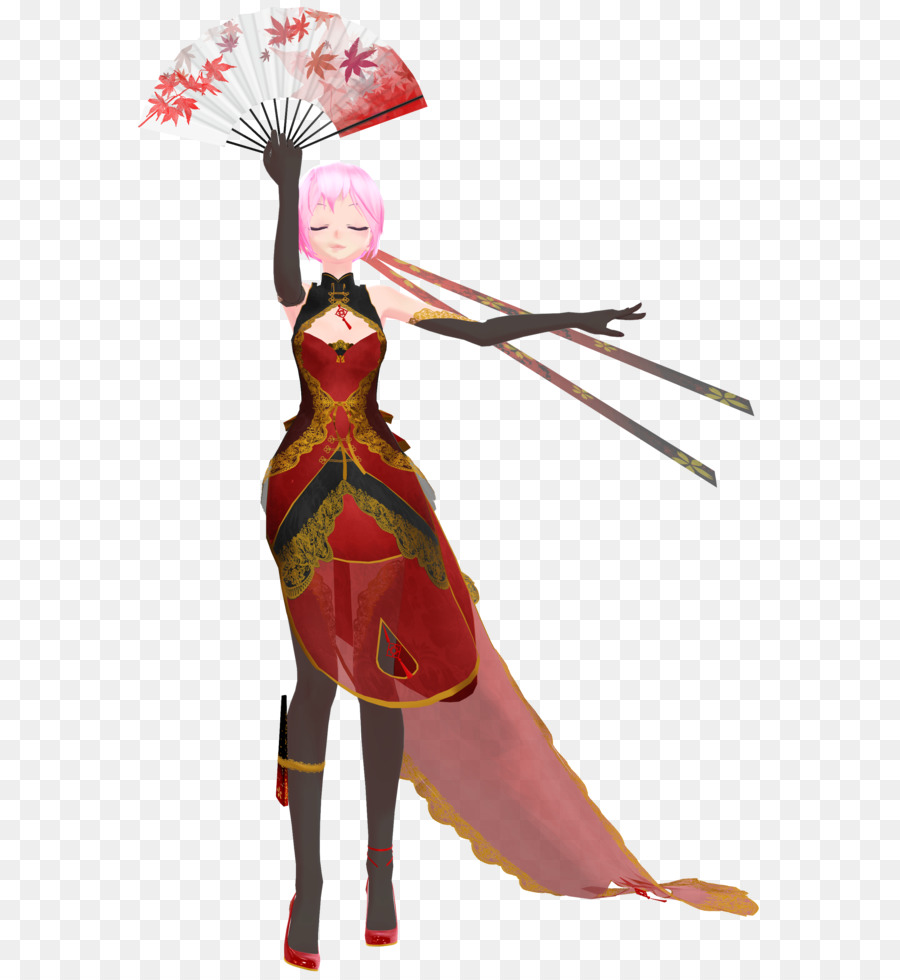 Cheongsam，Megurine Luka PNG