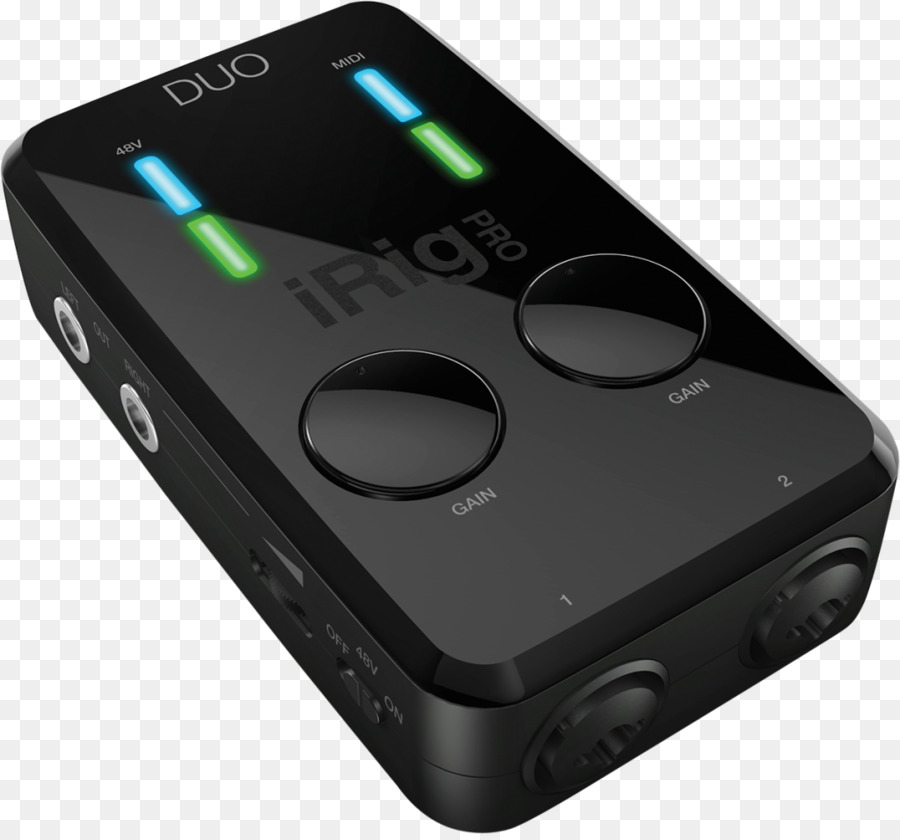 Ik Multimedia Irig Pro Duo，Digital Audio PNG