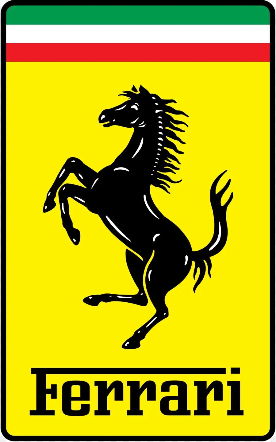 Logo Ferrari，Mobil PNG