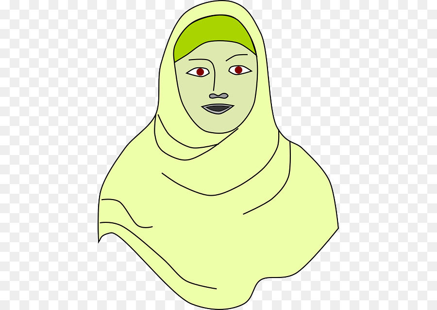 Jilbab，Syal PNG