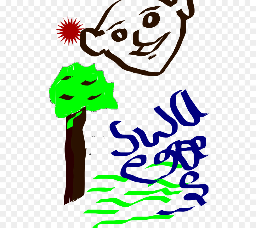 Garis Seni，Kartun PNG