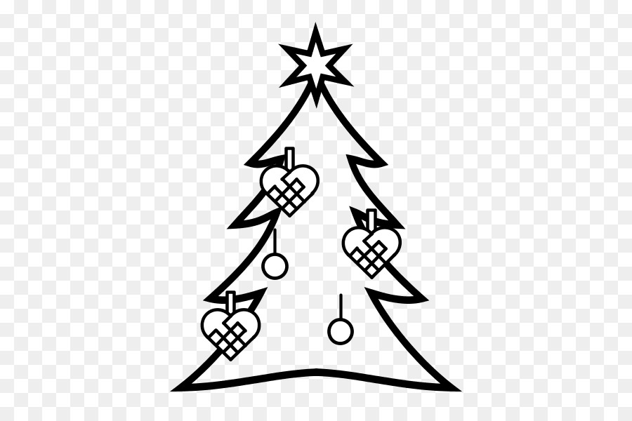  Sketsa Pohon Natal  Kartun Kumpulan Gambar Bagus