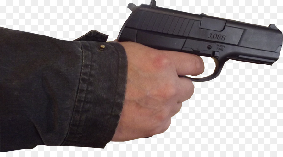 Tangan Dengan Pistol，Senjata PNG