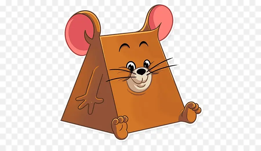 Tikus Kartun，Imut Imut PNG