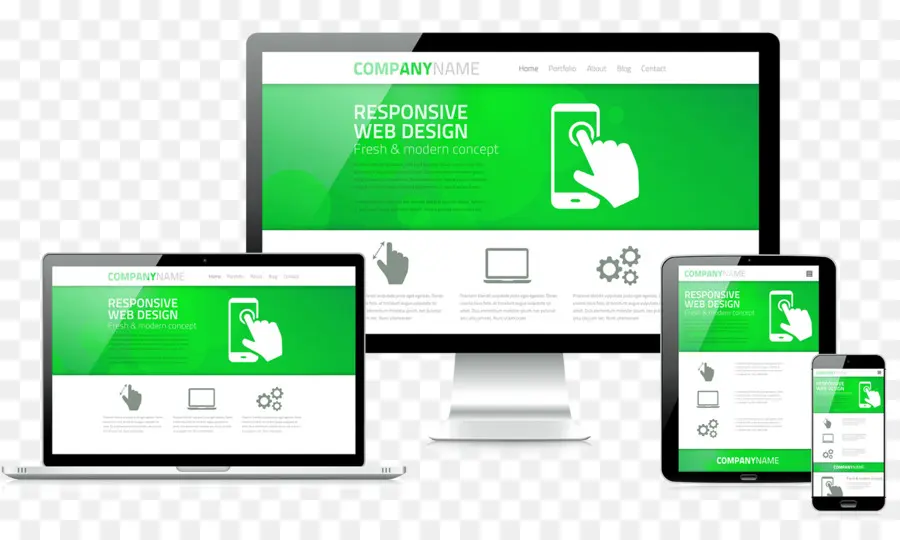 Desain Web Responsif，Perangkat PNG